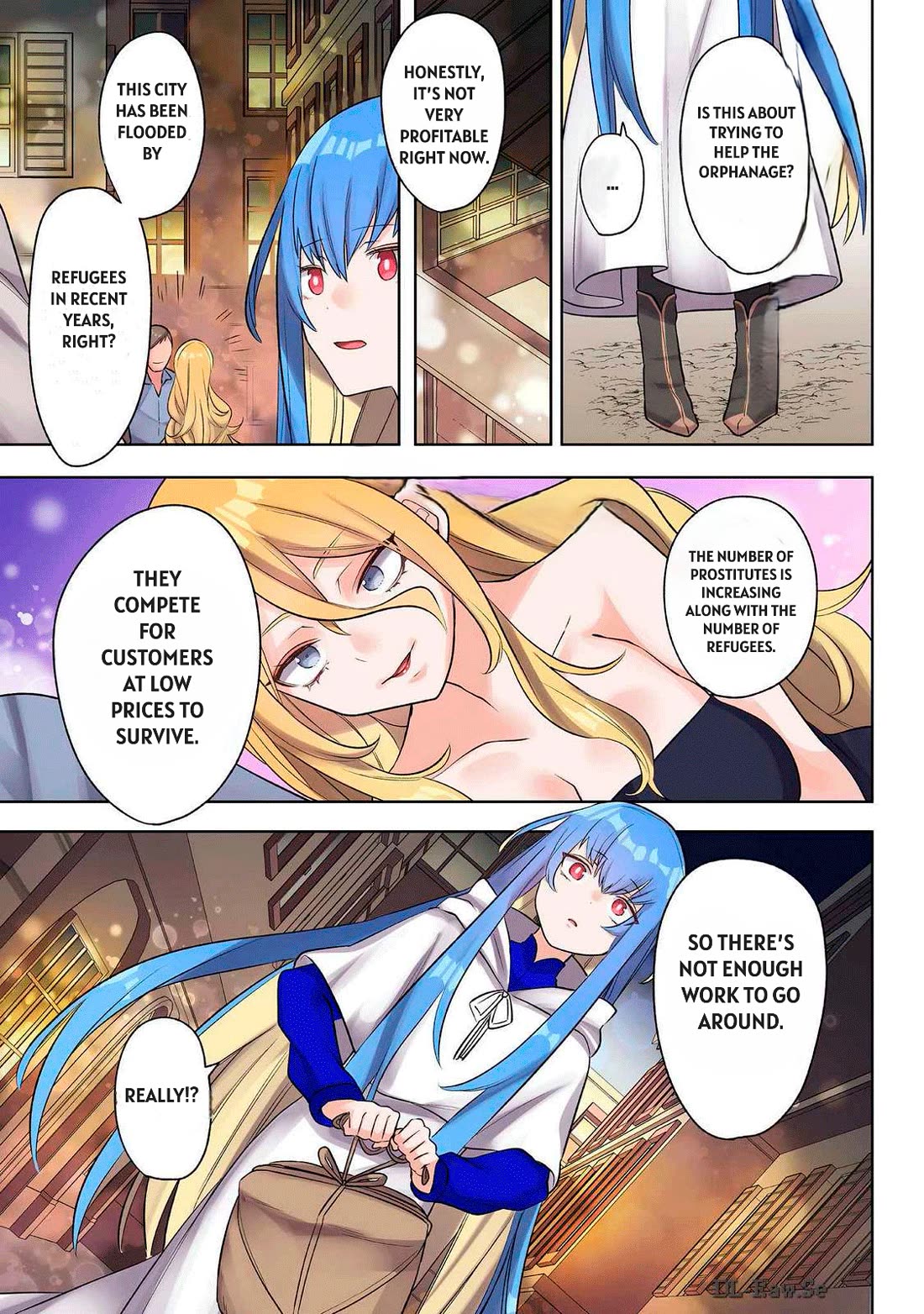 My level up is strange! ~ Reincarnation of a great Man in a Different World Chapter 22 page 3 - Chapter 22: The girl that sells flowers