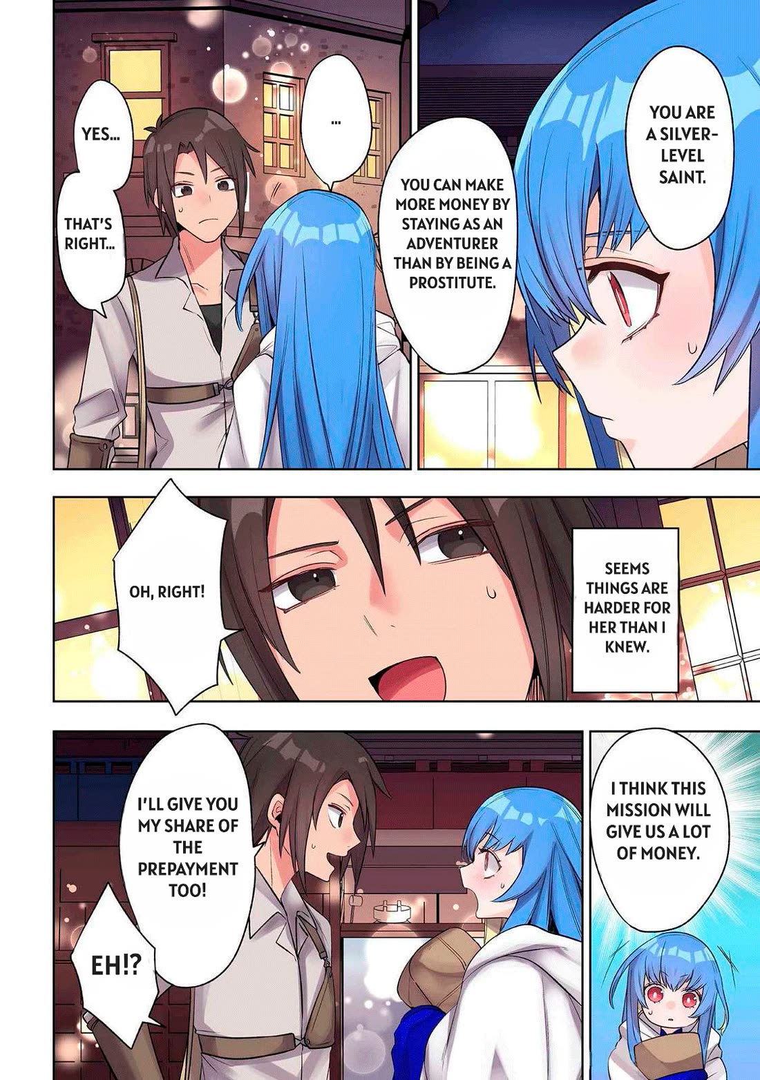 My level up is strange! ~ Reincarnation of a great Man in a Different World Chapter 22 page 4 - Chapter 22: The girl that sells flowers