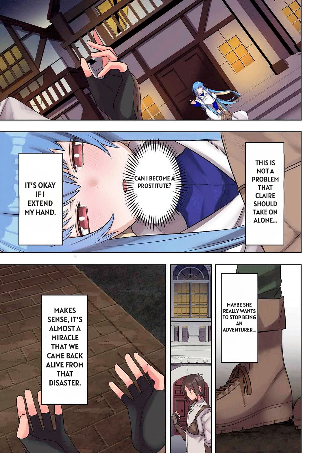 My level up is strange! ~ Reincarnation of a great Man in a Different World Chapter 22 page 7 - Chapter 22: The girl that sells flowers