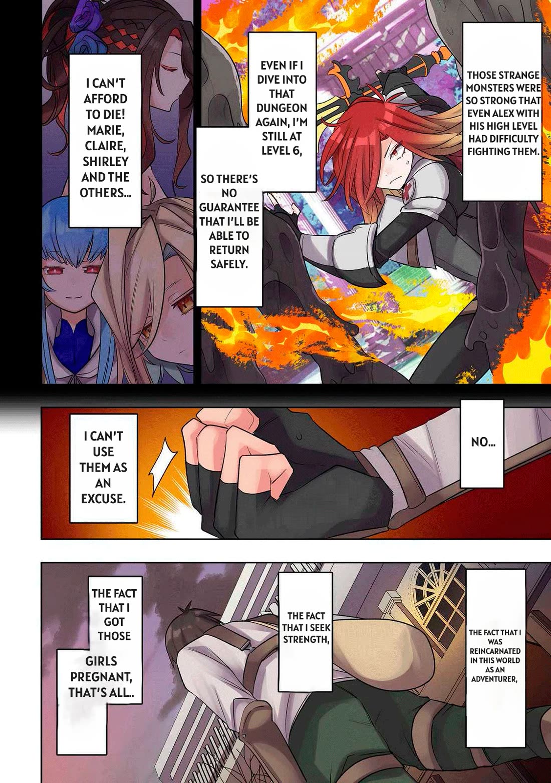 My level up is strange! ~ Reincarnation of a great Man in a Different World Chapter 22 page 8 - Chapter 22: The girl that sells flowers