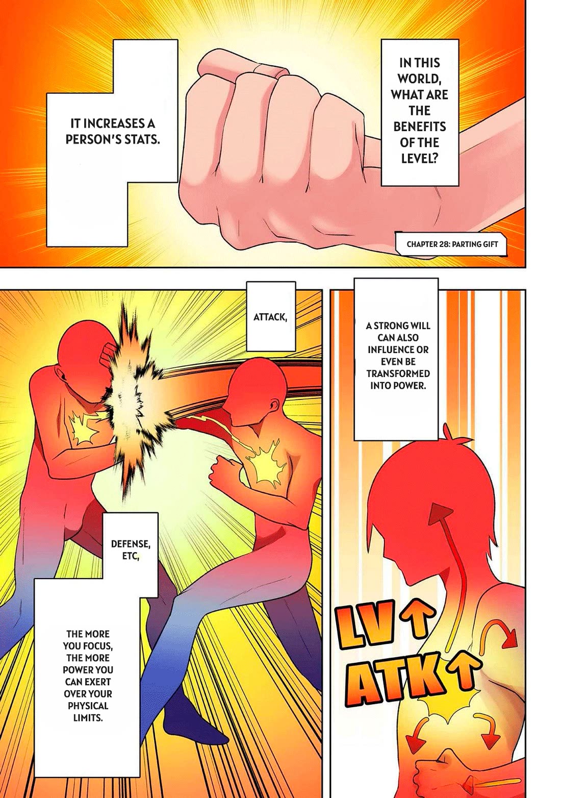 My level up is strange! ~ Reincarnation of a great Man in a Different World Chapter 28 page 1 - Chapter 28: Parting Gift
