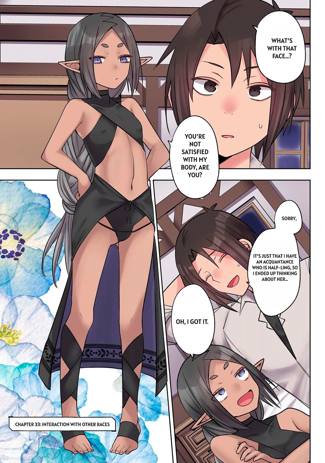 My level up is strange! ~ Reincarnation of a great Man in a Different World Chapter 33 page 1 - Chapter 33: Interaction with other Races