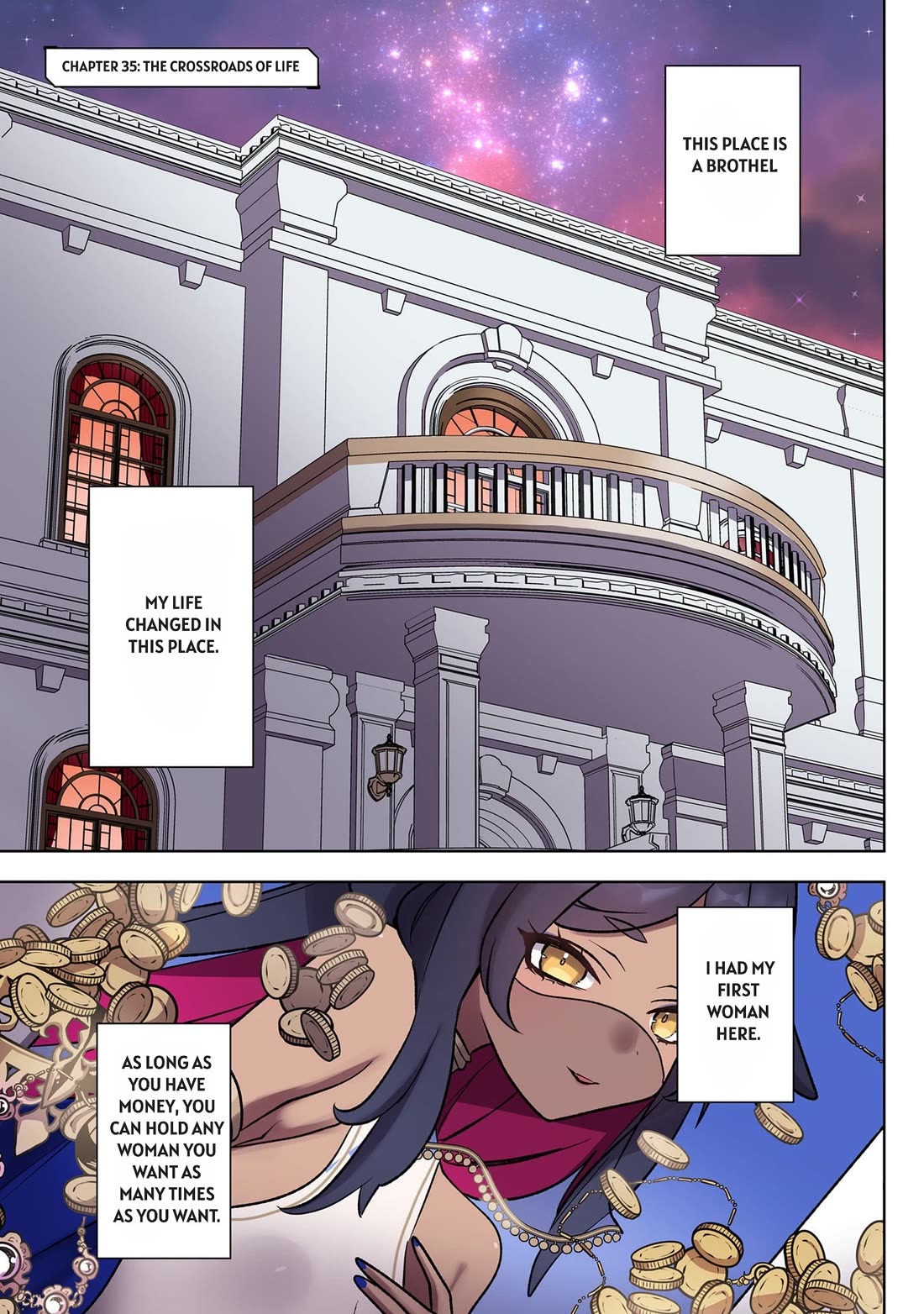 My level up is strange! ~ Reincarnation of a great Man in a Different World Chapter 35 page 1 - Chapter 35: The Crossroads of Life