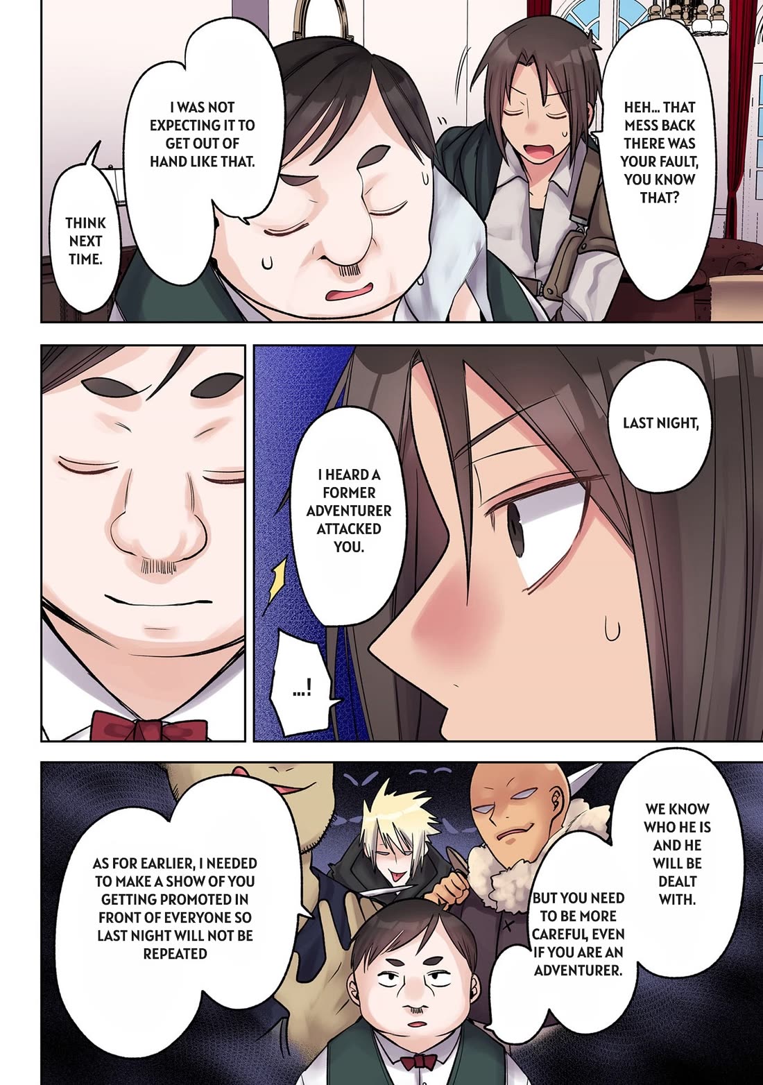 My level up is strange! ~ Reincarnation of a great Man in a Different World Chapter 38 page 12 - Chapter 38: Promotion – Silver Grade –