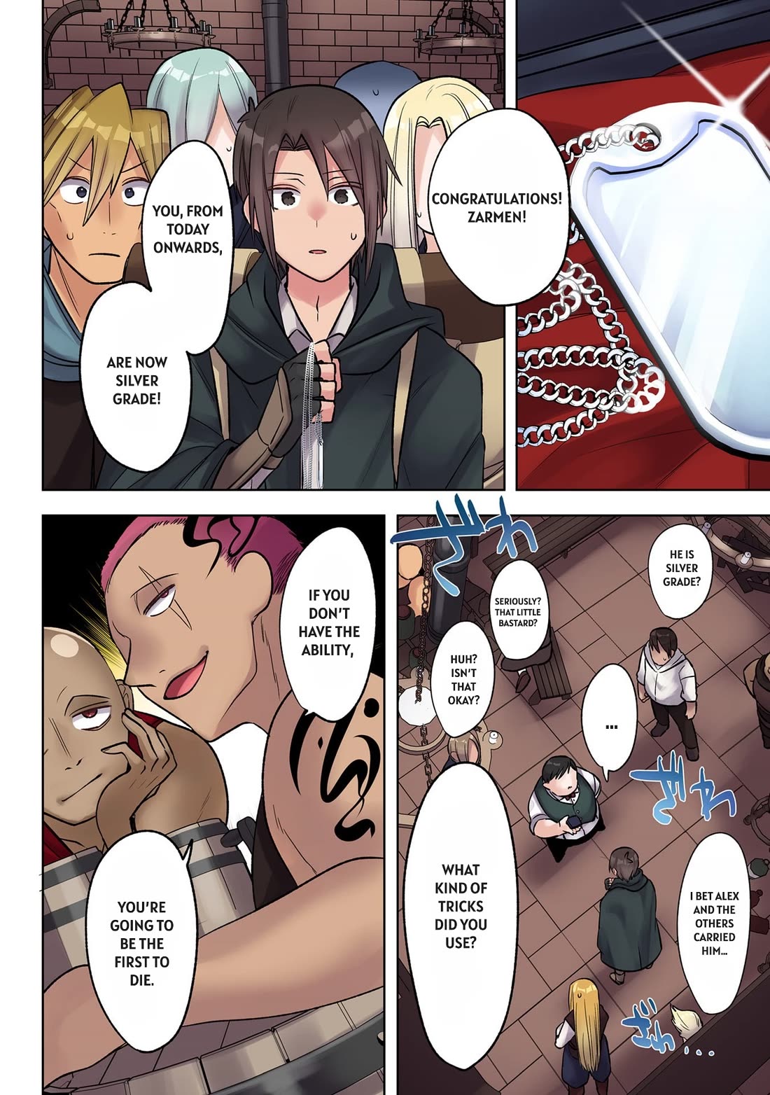 My level up is strange! ~ Reincarnation of a great Man in a Different World Chapter 38 page 6 - Chapter 38: Promotion – Silver Grade –