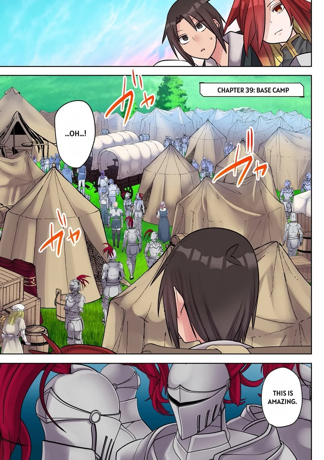 My level up is strange! ~ Reincarnation of a great Man in a Different World Chapter 39 page 3 - Chapter 39: Base Camp