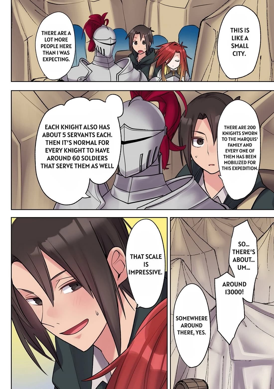 My level up is strange! ~ Reincarnation of a great Man in a Different World Chapter 39 page 4 - Chapter 39: Base Camp