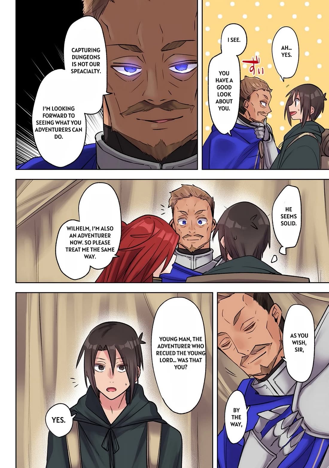 My level up is strange! ~ Reincarnation of a great Man in a Different World Chapter 39 page 8 - Chapter 39: Base Camp