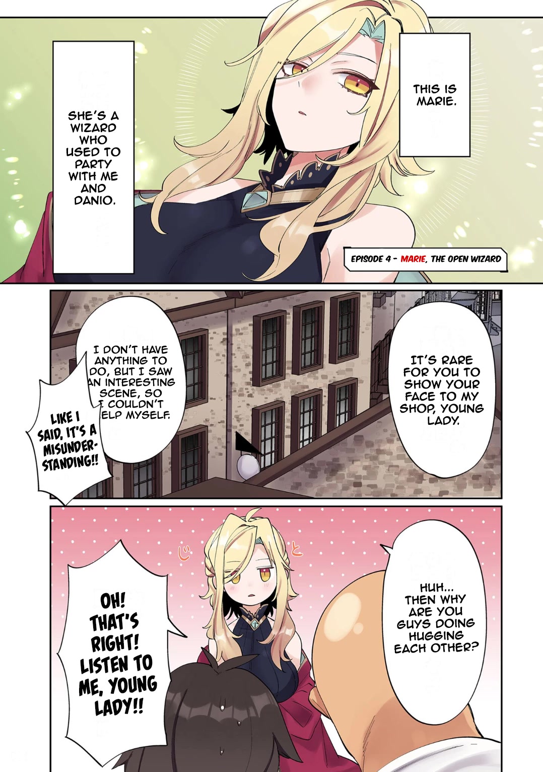My level up is strange! ~ Reincarnation of a great Man in a Different World Chapter 4 page 1 - Chapter 4: Marie, The Open Wizard