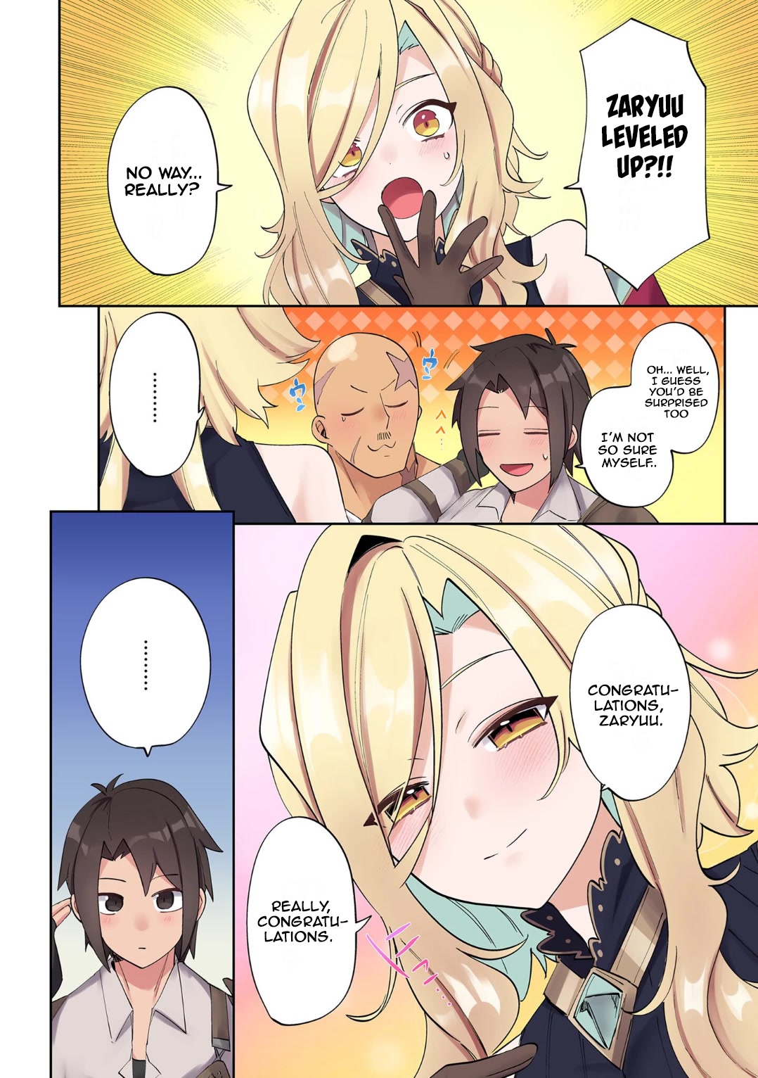 My level up is strange! ~ Reincarnation of a great Man in a Different World Chapter 4 page 2 - Chapter 4: Marie, The Open Wizard