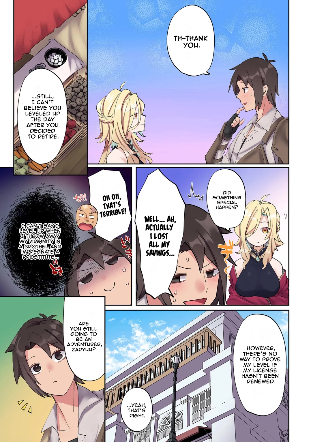 My level up is strange! ~ Reincarnation of a great Man in a Different World Chapter 4 page 3 - Chapter 4: Marie, The Open Wizard