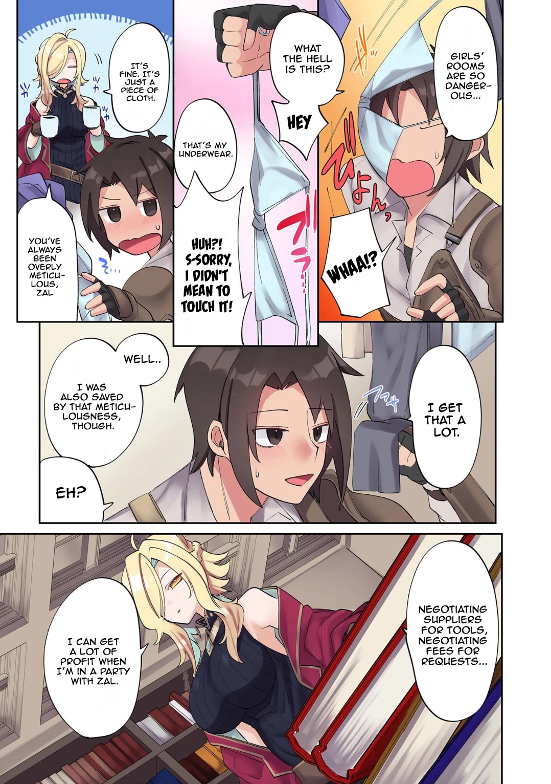 My level up is strange! ~ Reincarnation of a great Man in a Different World Chapter 4 page 7 - Chapter 4: Marie, The Open Wizard