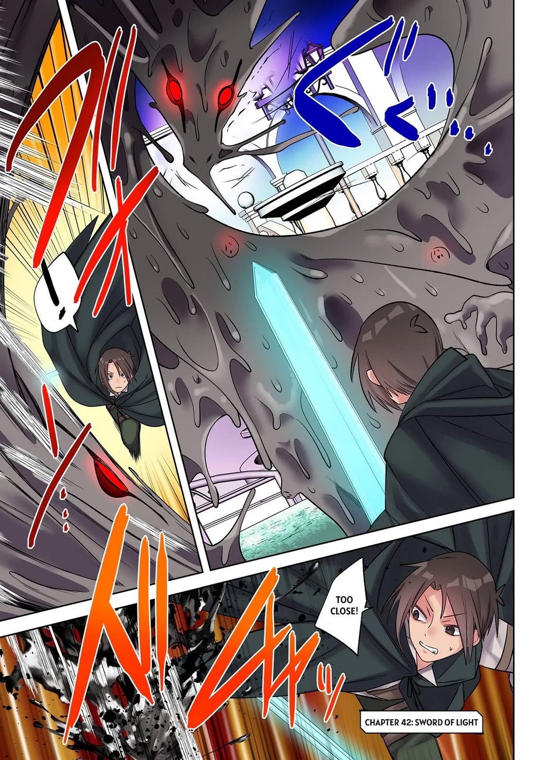 My level up is strange! ~ Reincarnation of a great Man in a Different World Chapter 42 page 2 - Chapter 42: Sword of Light