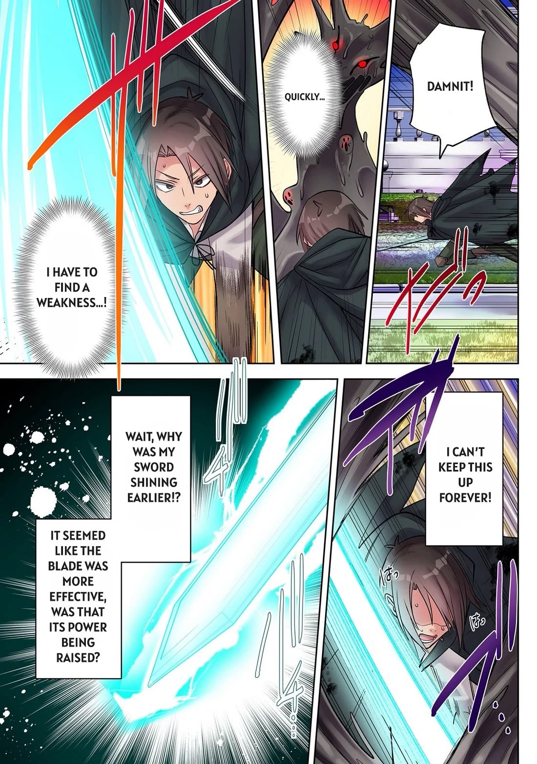 My level up is strange! ~ Reincarnation of a great Man in a Different World Chapter 42 page 6 - Chapter 42: Sword of Light