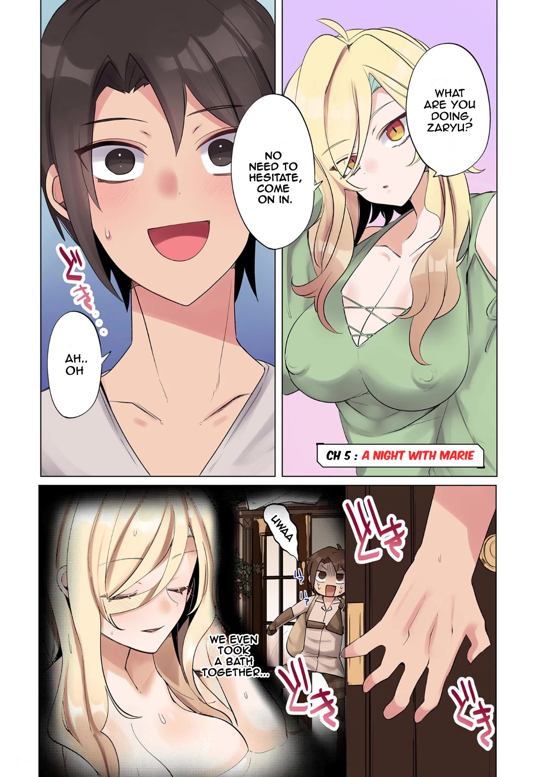 My level up is strange! ~ Reincarnation of a great Man in a Different World Chapter 5 page 2 - Chapter 5: A Night With Marie
