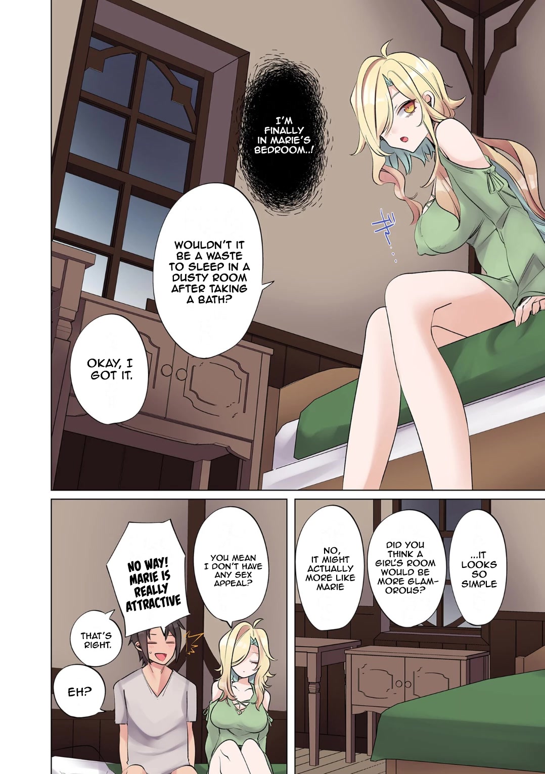 My level up is strange! ~ Reincarnation of a great Man in a Different World Chapter 5 page 3 - Chapter 5: A Night With Marie