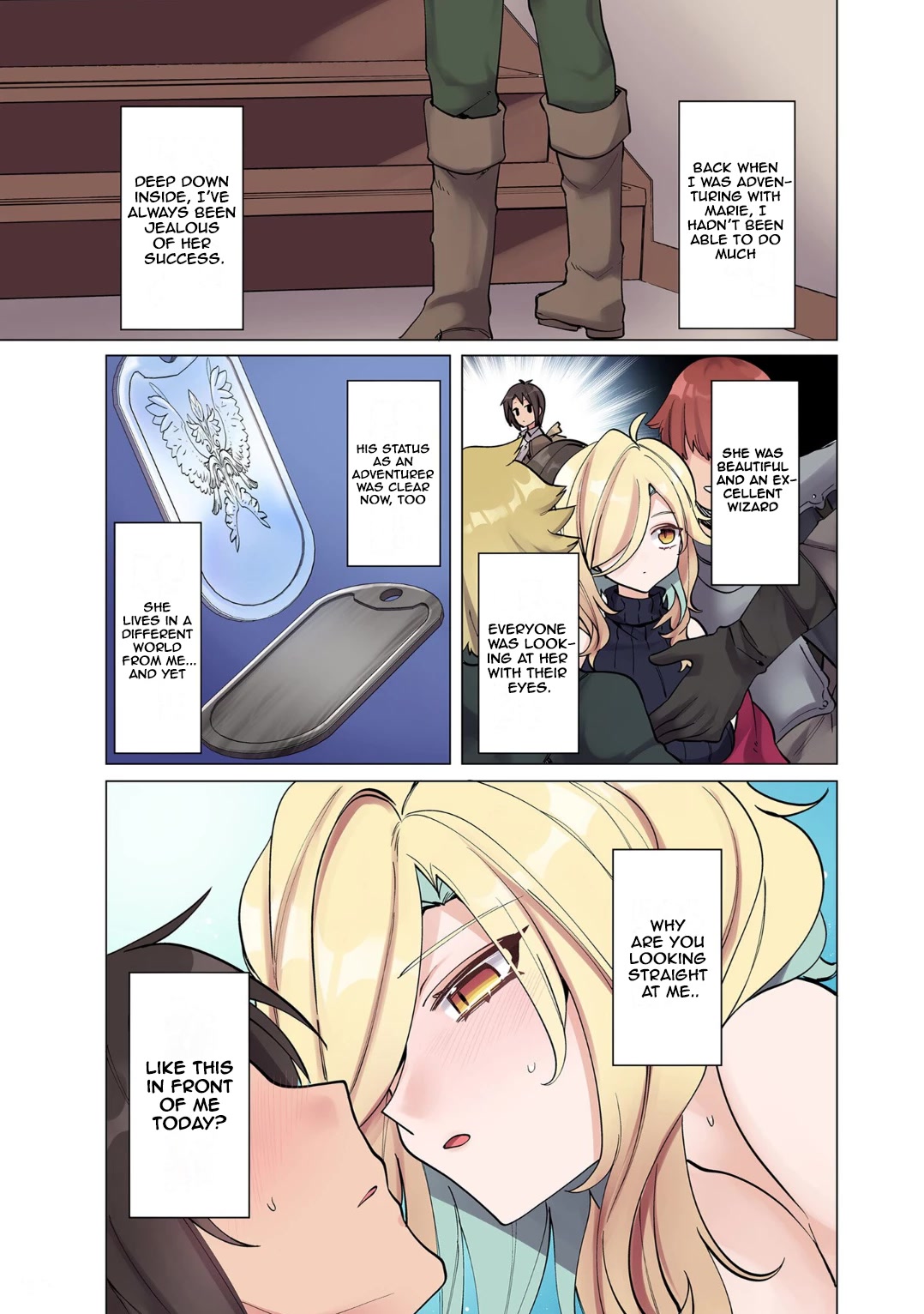My level up is strange! ~ Reincarnation of a great Man in a Different World Chapter 5 page 8 - Chapter 5: A Night With Marie