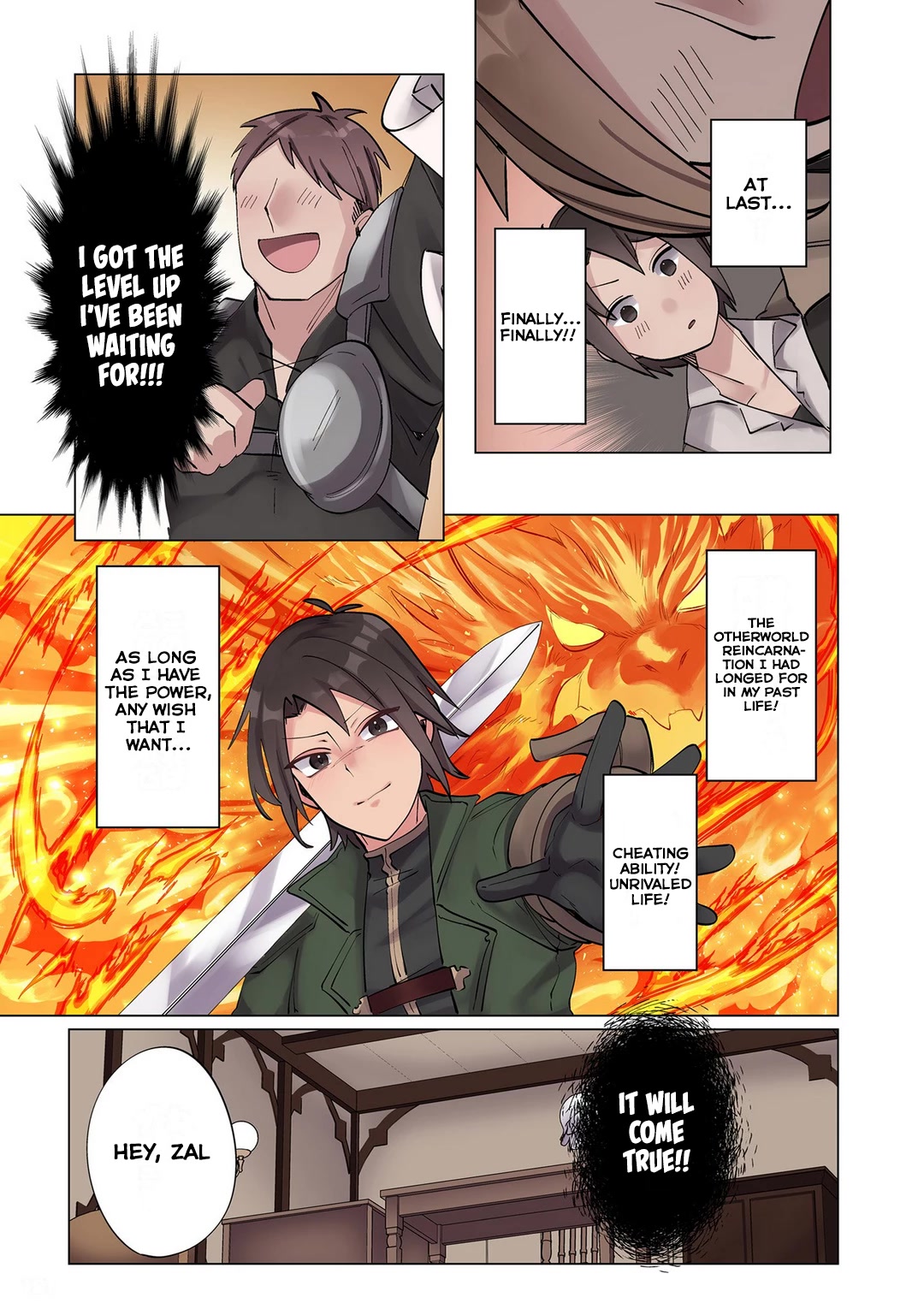 My level up is strange! ~ Reincarnation of a great Man in a Different World Chapter 6 page 3 - Chapter 6: Conviction