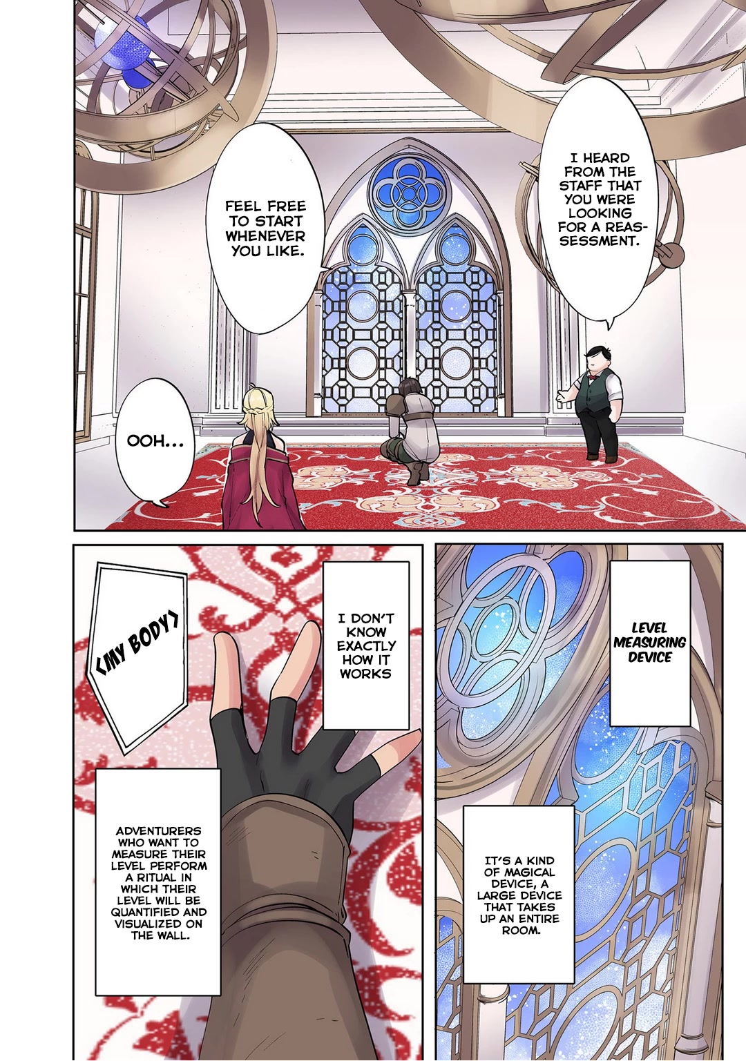 My level up is strange! ~ Reincarnation of a great Man in a Different World Chapter 7 page 10 - Chapter 7: Level Measurement