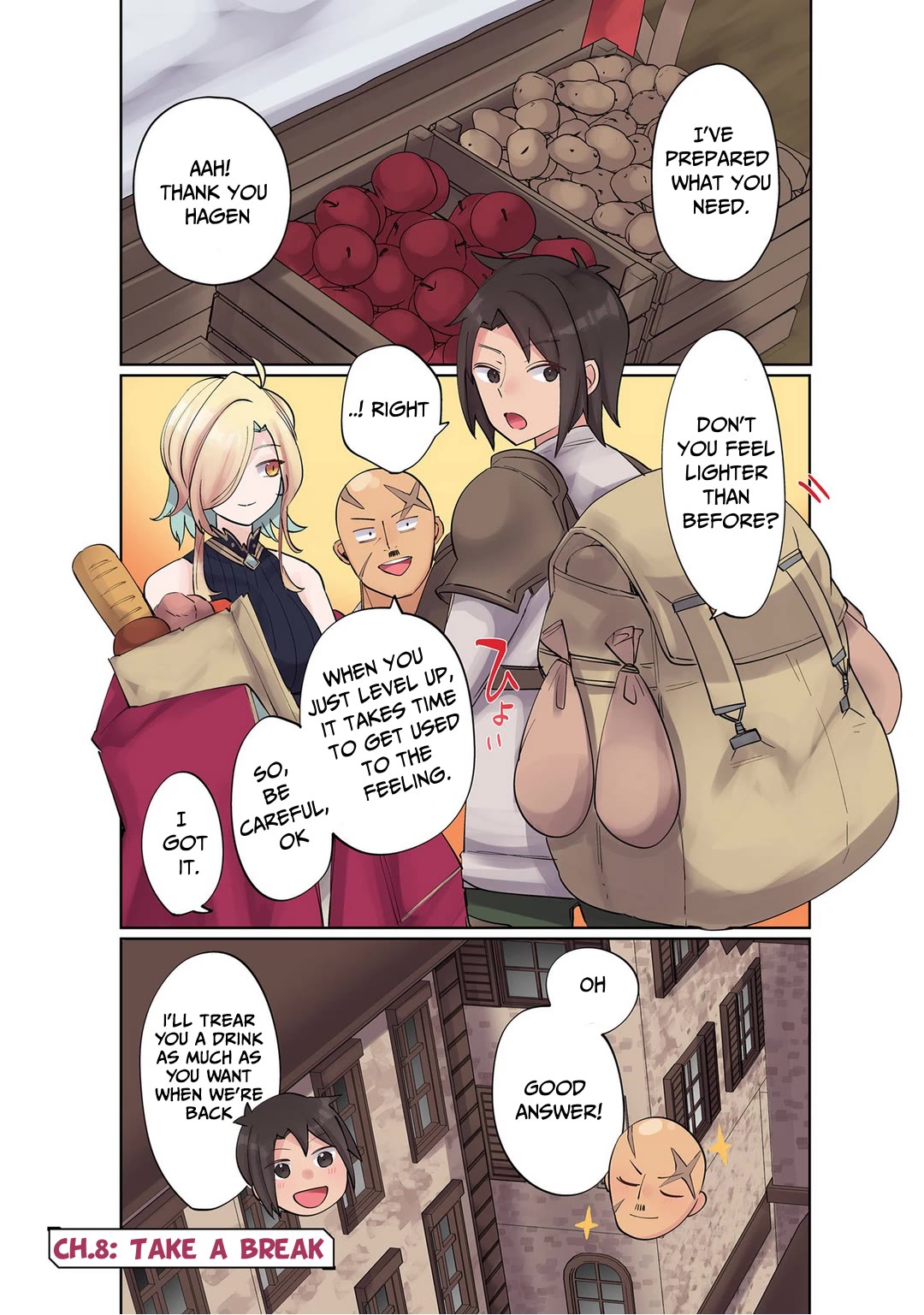 My level up is strange! ~ Reincarnation of a great Man in a Different World Chapter 8 page 2 - Chapter 8: Take A Break
