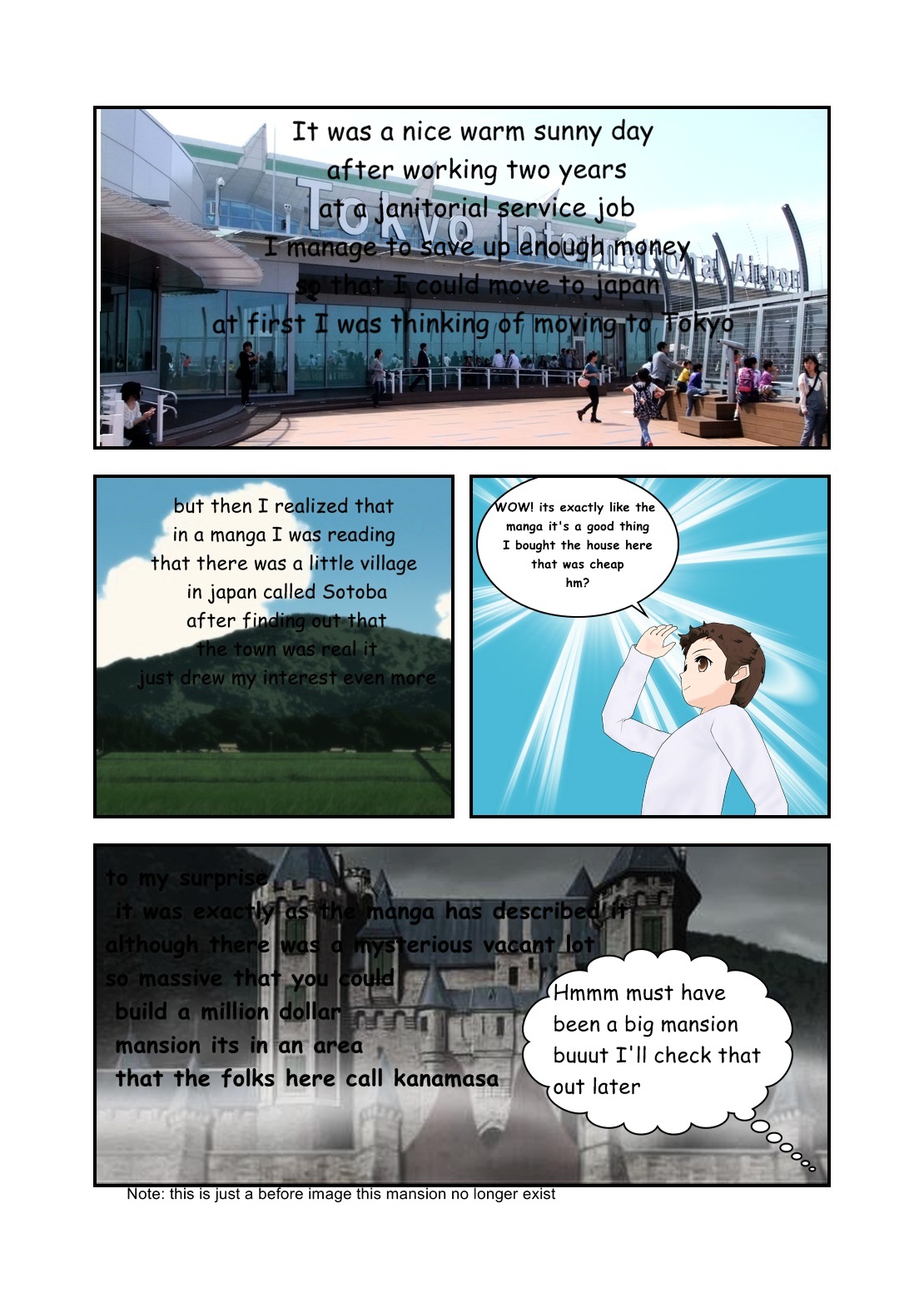 My Life as A Vampire Chapter 1.2 page 3 - Chapter 1 v2 : The encounter