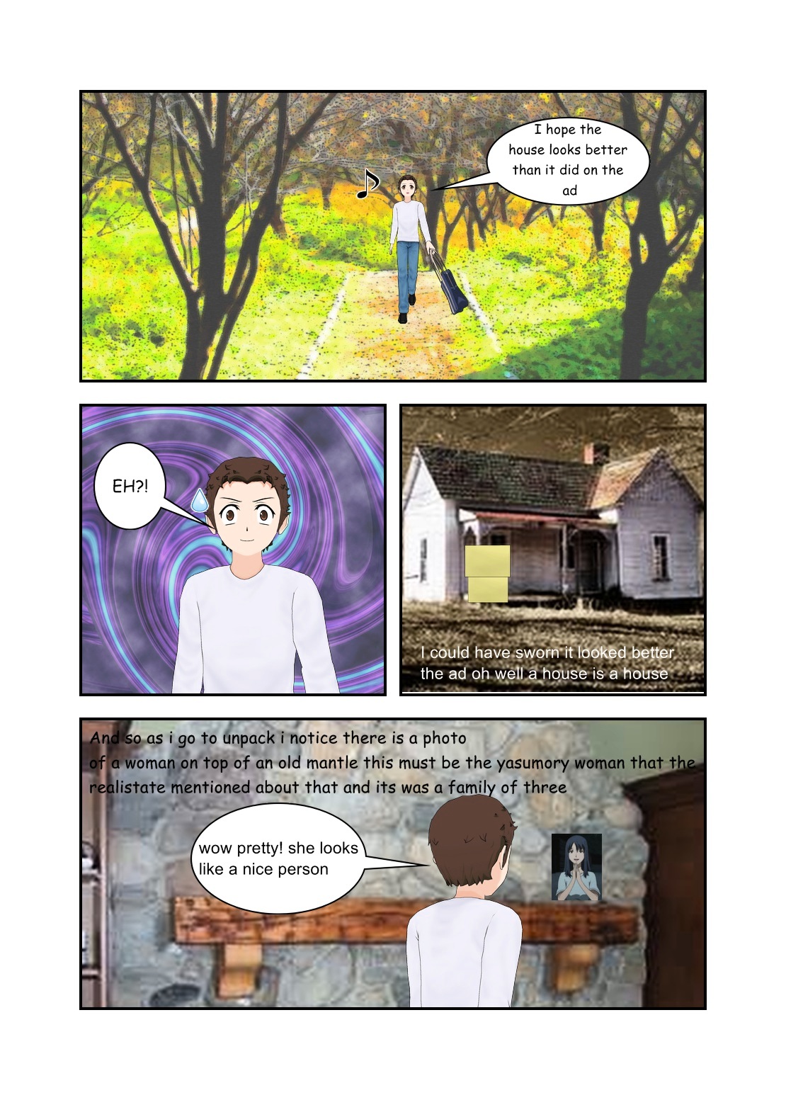 My Life as A Vampire Chapter 1.2 page 4 - Chapter 1 v2 : The encounter