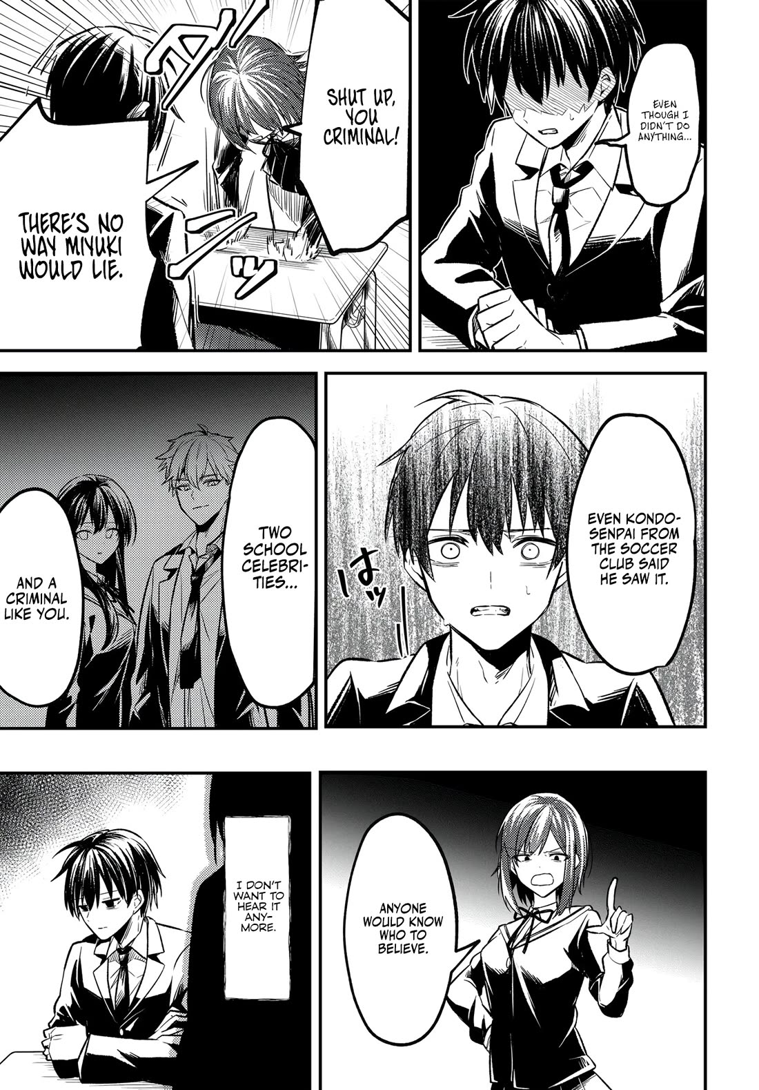 My Life Turned Around: After Being Cheated on and Falsely Accused, I Ended up Being Adored by the Most Beautiful Girl in School Chapter 1 page 27 - Chapter 1