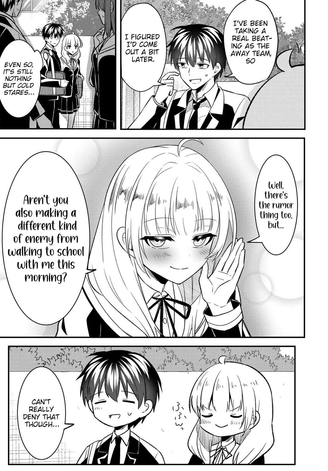 My Life Turned Around: After Being Cheated on and Falsely Accused, I Ended up Being Adored by the Most Beautiful Girl in School Chapter 10 page 8 - Chapter 10
