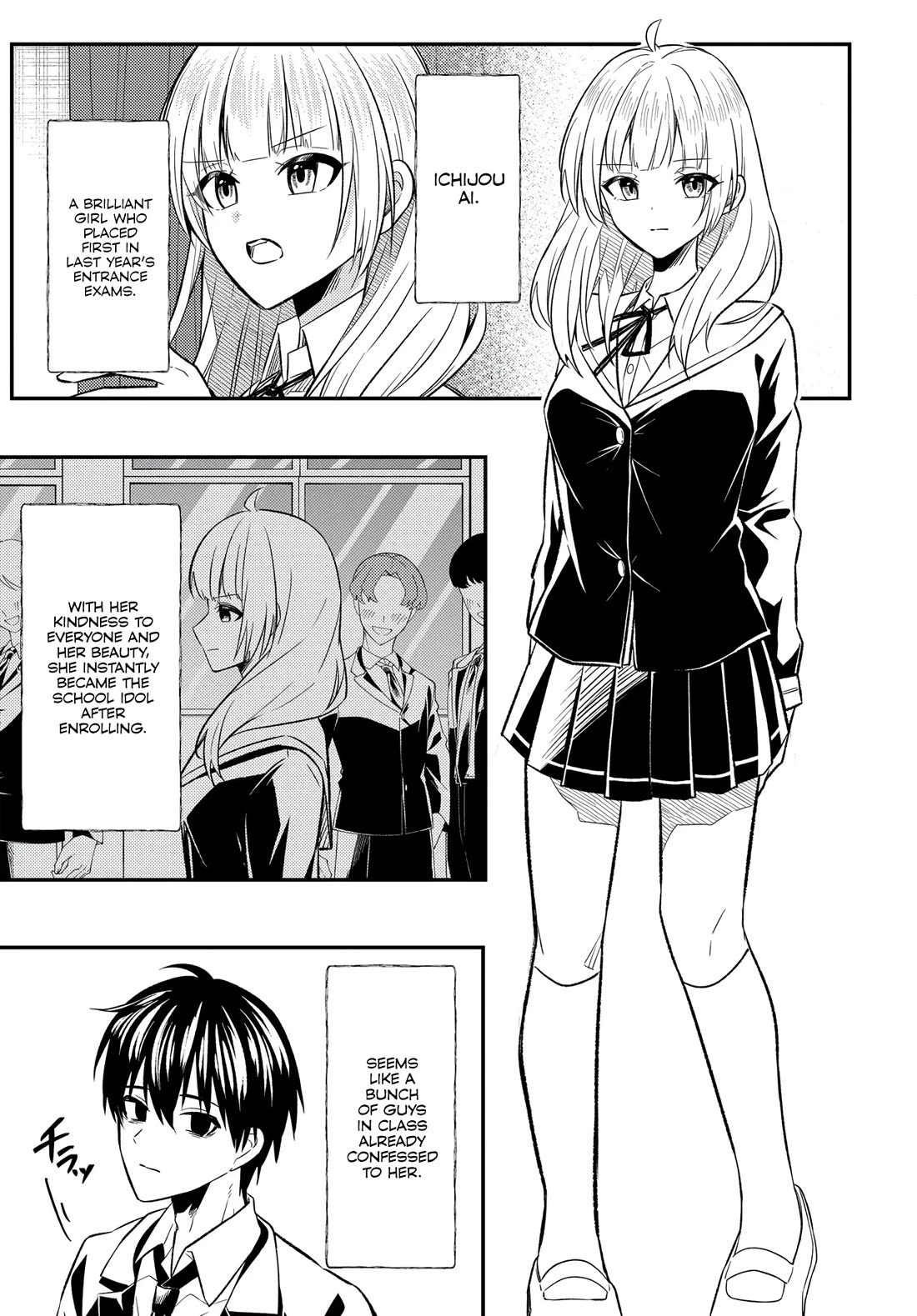 My Life Turned Around: After Being Cheated on and Falsely Accused, I Ended up Being Adored by the Most Beautiful Girl in School Chapter 2 page 3 - Chapter 2