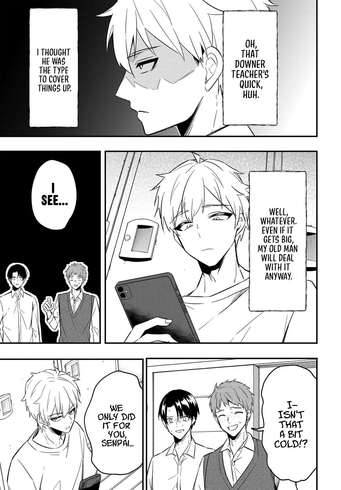 My Life Turned Around: After Being Cheated on and Falsely Accused, I Ended up Being Adored by the Most Beautiful Girl in School Chapter 4 page 8 - Chapter 4