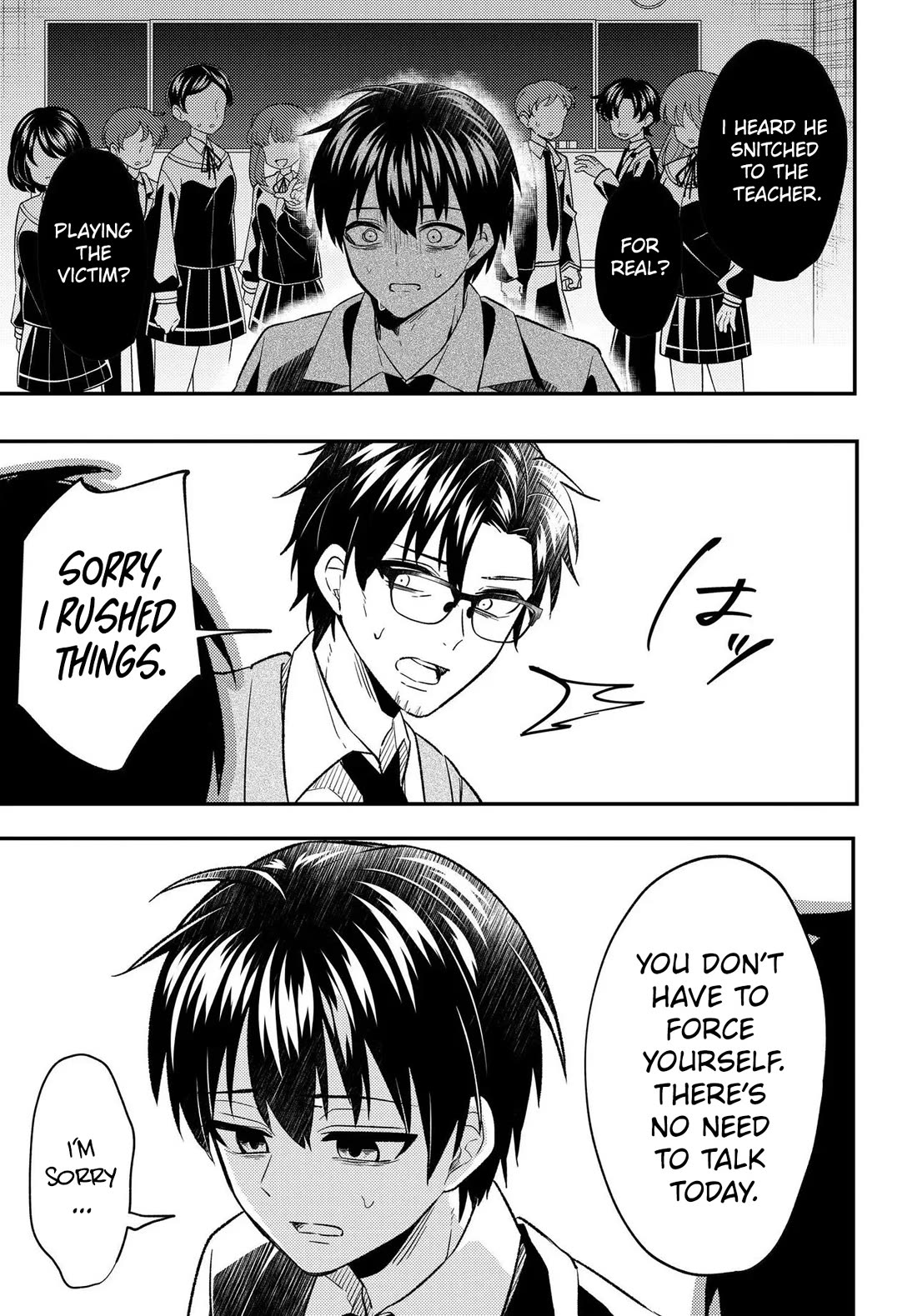 My Life Turned Around: After Being Cheated on and Falsely Accused, I Ended up Being Adored by the Most Beautiful Girl in School Chapter 7 page 24 - Chapter 7