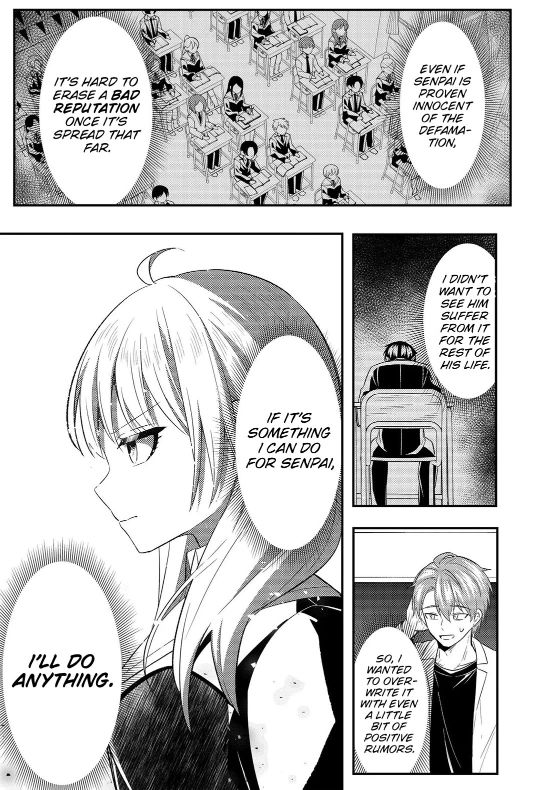 My Life Turned Around: After Being Cheated on and Falsely Accused, I Ended up Being Adored by the Most Beautiful Girl in School Chapter 8 page 28 - Chapter 8