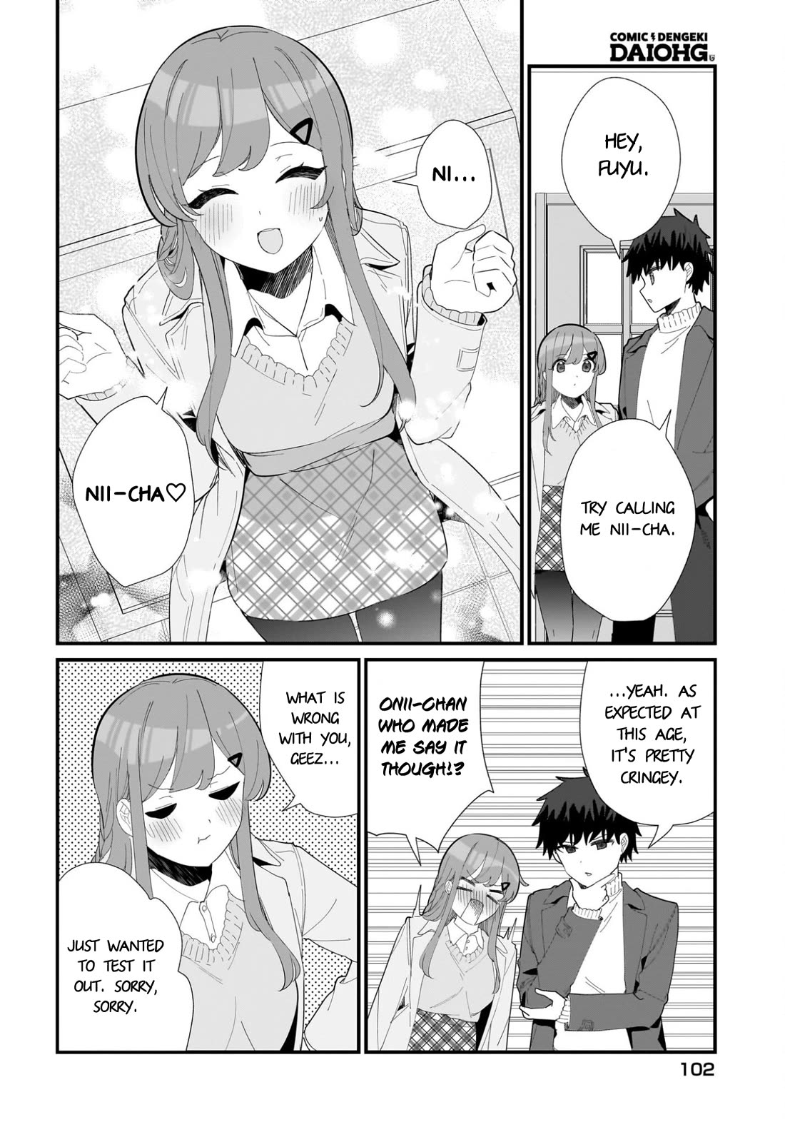 My Little Sister Can’t Be My Girlfriend Chapter 32 page 4 - Chapter 32