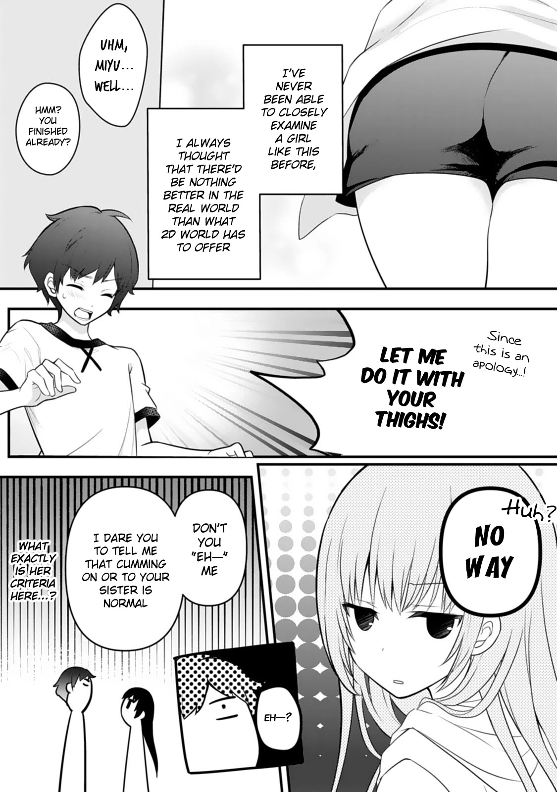 My Little Sister is the Best Masturbation Material Chapter 1 page 12 - Chapter 1