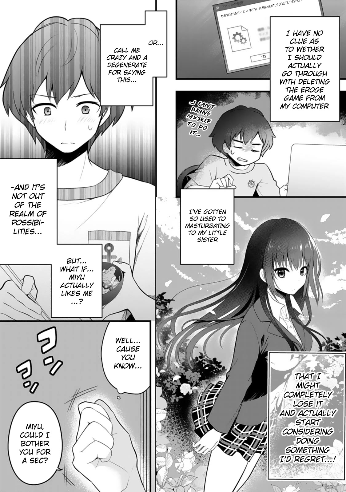My Little Sister is the Best Masturbation Material Chapter 2 page 5 - Chapter 2