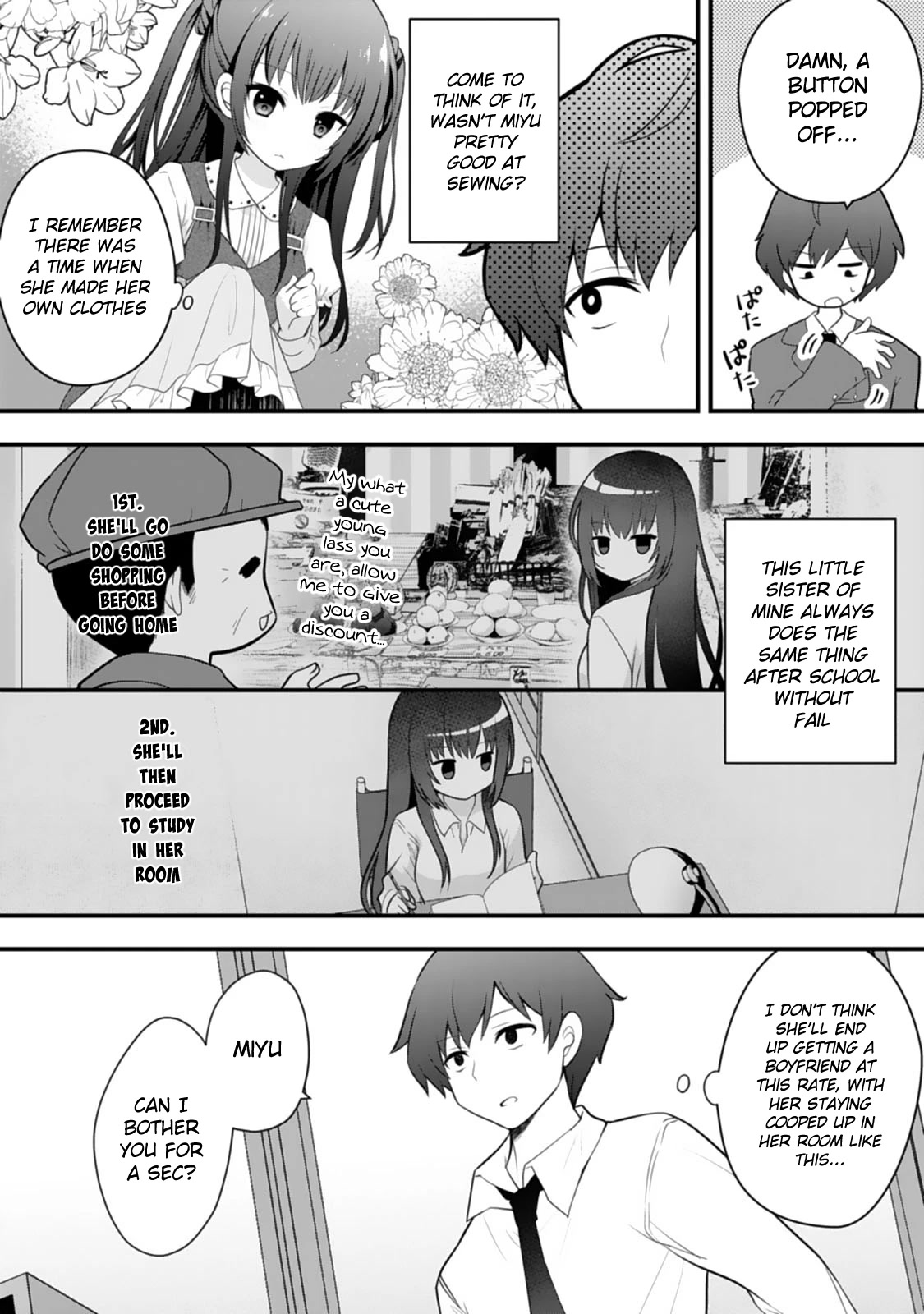 My Little Sister is the Best Masturbation Material Chapter 2 page 8 - Chapter 2