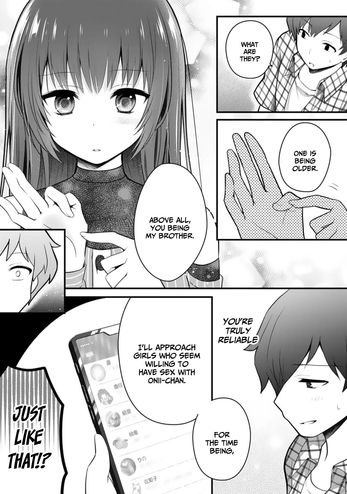 My Little Sister is the Best Masturbation Material Chapter 3 page 16 - Chapter 3