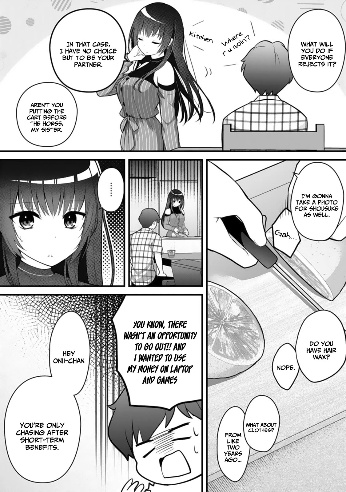 My Little Sister is the Best Masturbation Material Chapter 3 page 17 - Chapter 3