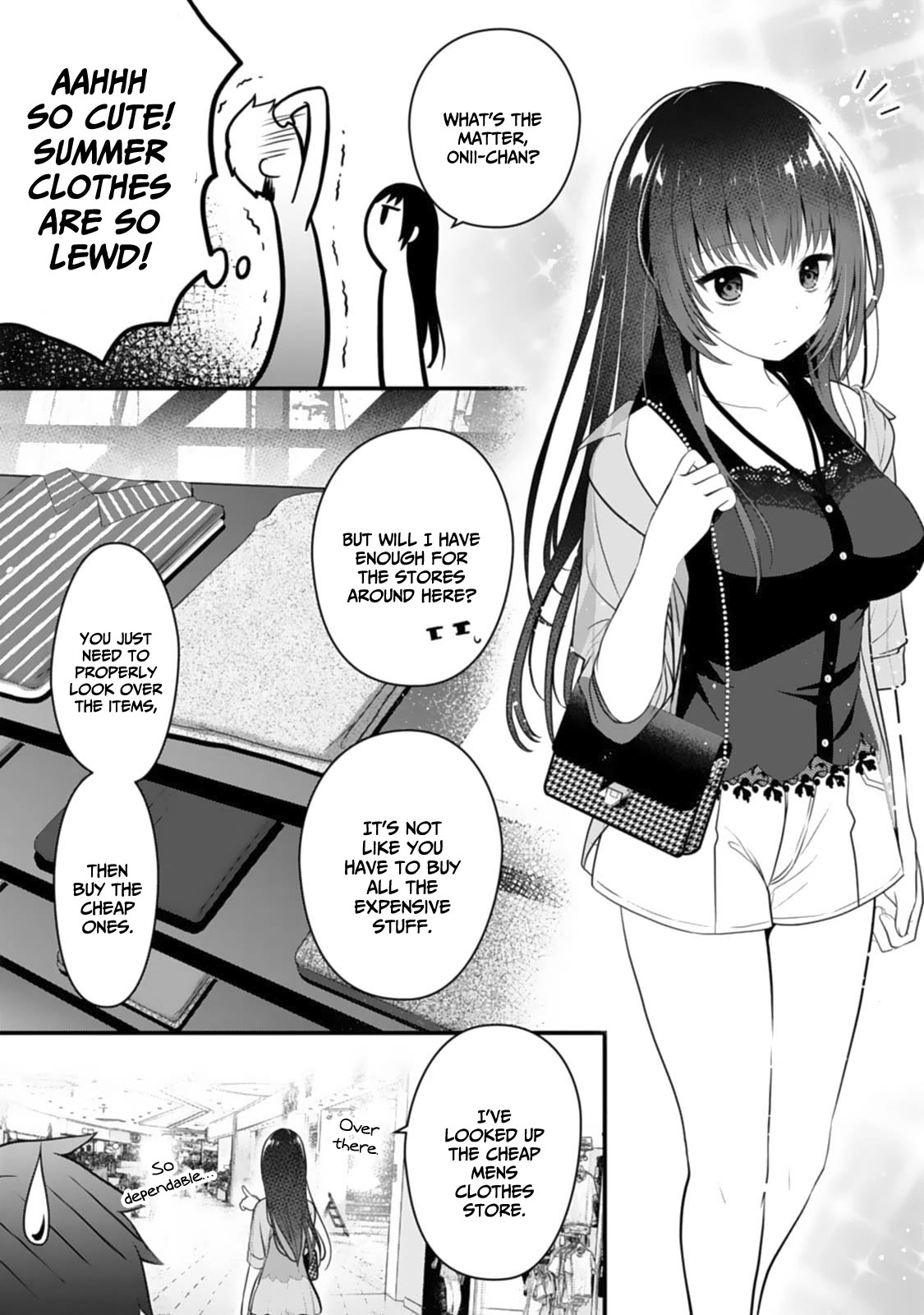 My Little Sister is the Best Masturbation Material Chapter 4 page 11 - Chapter 4