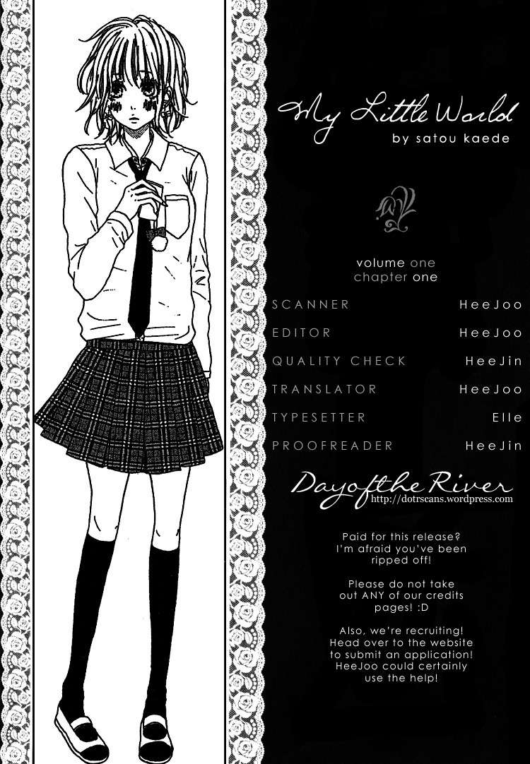 My Little World Chapter 1 page 1 - Chapter 1: Wakaba's Story