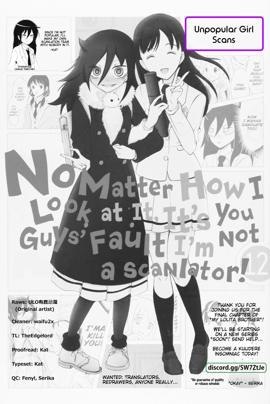 My Lolita Brother Chapter 20 page 11 - Chapter 20: Returning Home... [END]