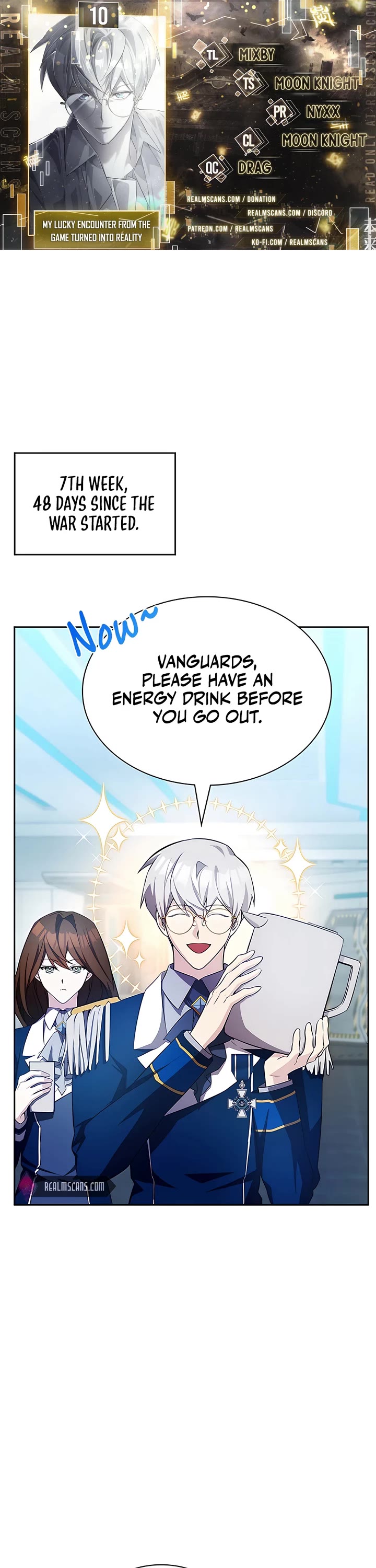 My Lucky Encounter From the Game Turned Into Reality Chapter 10 page 1 - Chapter 10