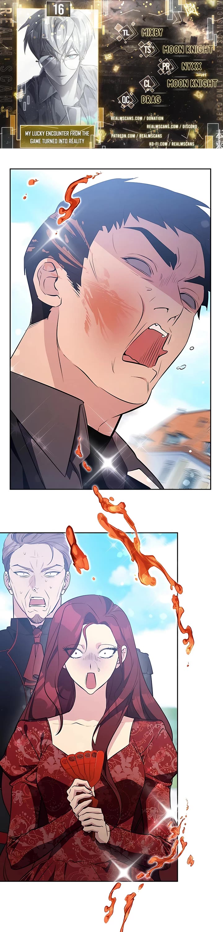 My Lucky Encounter From the Game Turned Into Reality Chapter 16 page 1 - Chapter 16