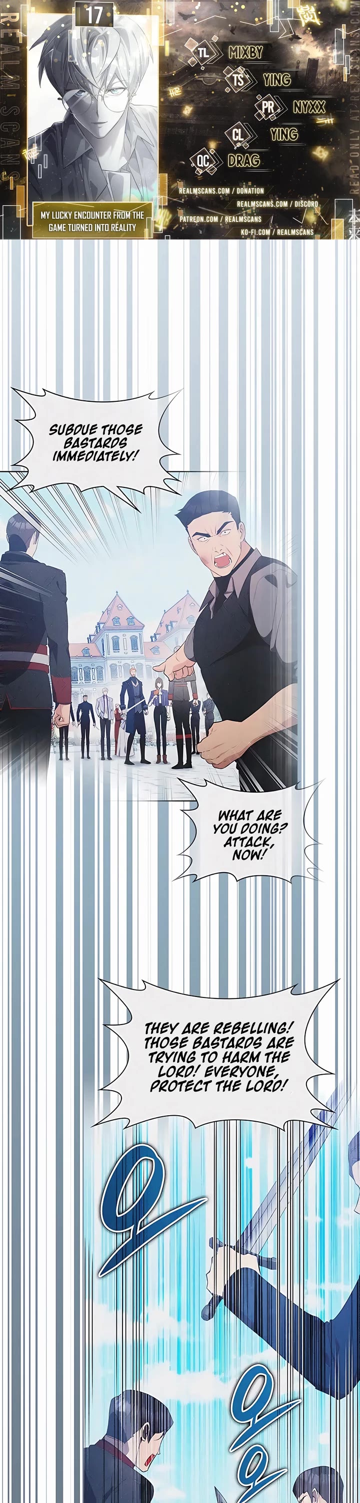 My Lucky Encounter From the Game Turned Into Reality Chapter 17 page 1 - Chapter 17
