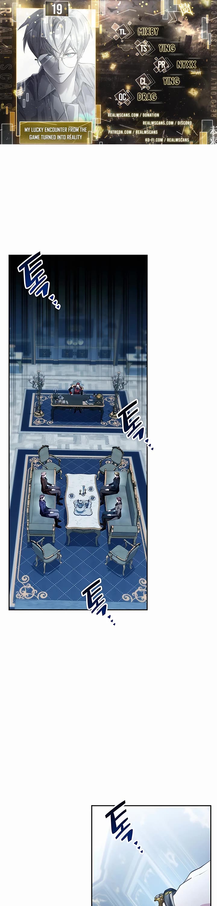 My Lucky Encounter From the Game Turned Into Reality Chapter 19 page 1 - Chapter 19