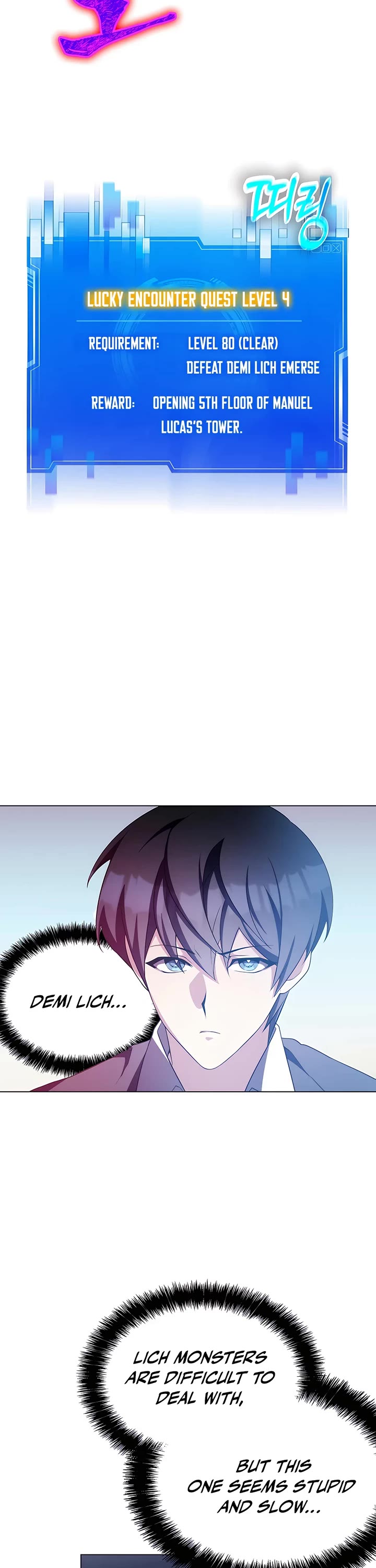 My Lucky Encounter From the Game Turned Into Reality Chapter 5 page 2 - Chapter 5