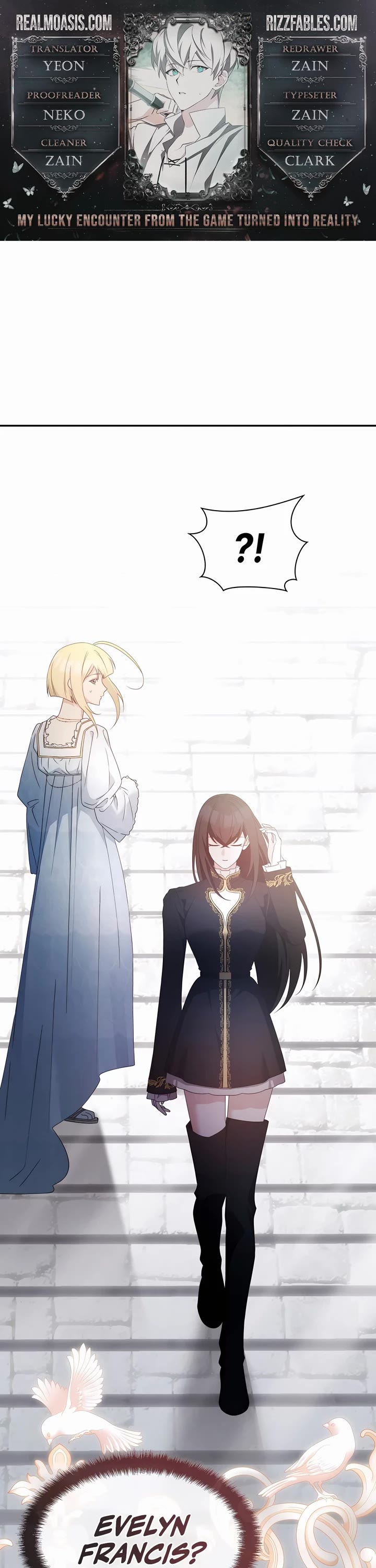My Lucky Encounter From the Game Turned Into Reality Chapter 64 page 1 - Chapter 64