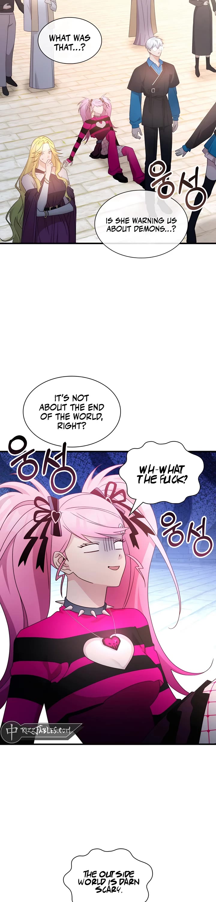 My Lucky Encounter From the Game Turned Into Reality Chapter 64 page 21 - Chapter 64