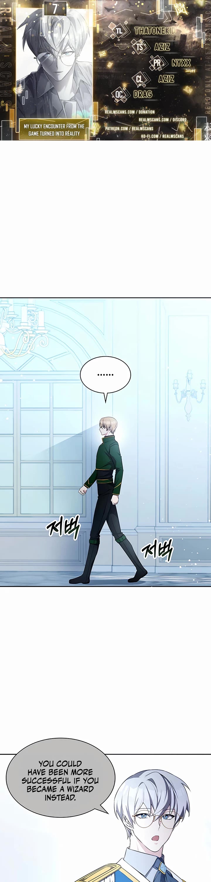 My Lucky Encounter From the Game Turned Into Reality Chapter 7 page 1 - Chapter 7