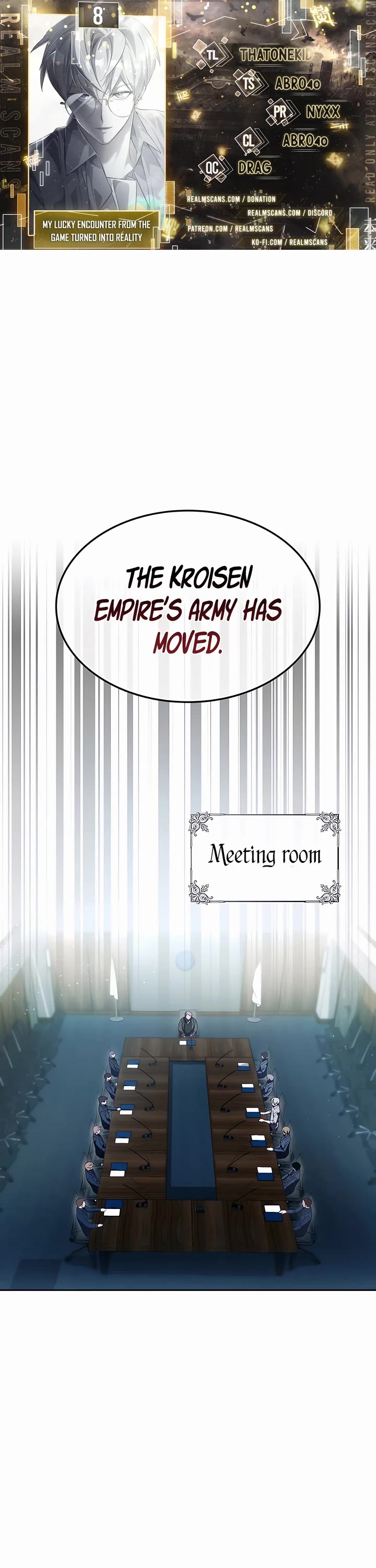 My Lucky Encounter From the Game Turned Into Reality Chapter 8 page 1 - Chapter 8